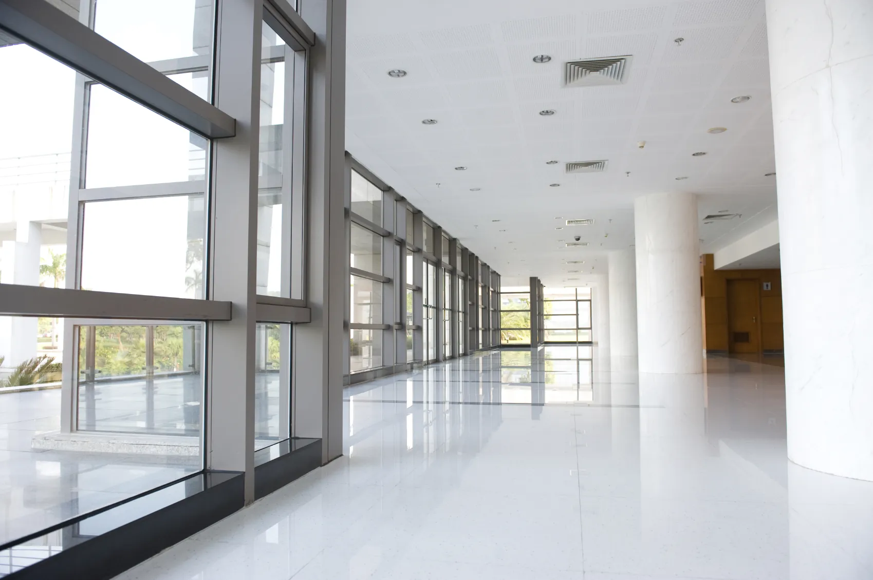 Corridor of a office building in Kyle, TX