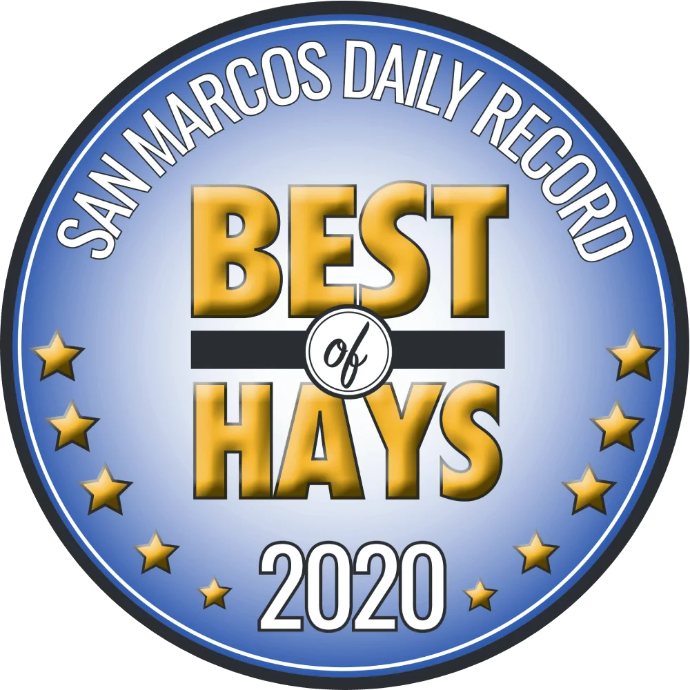 Best of Hays 2020 award logo for SM Air.